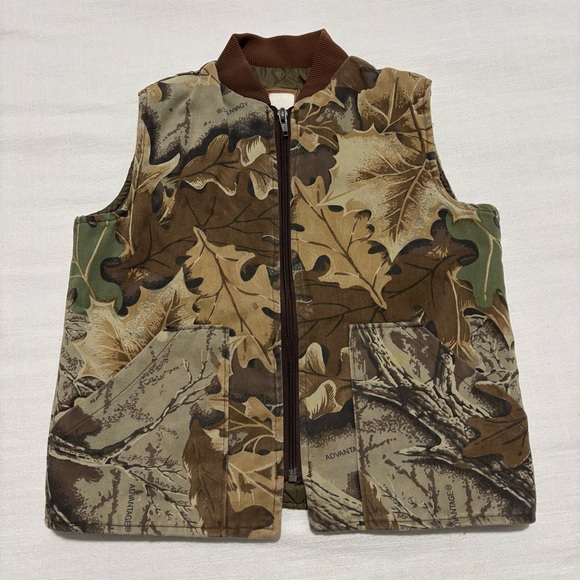 Vintage Kids Jordan Lee Camo Hunting Vest - Picture 1 of 5